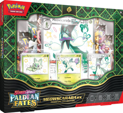 Pokemon Scarlet & Violet: Paldean Fates - Premium Collection (Meowscarada ex)