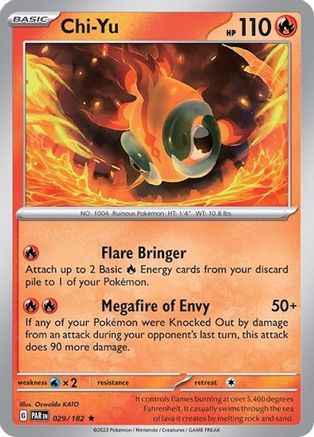 Chi-Yu (029/182) (Build & Battle Box) [Scarlet & Violet: Paradox Rift]