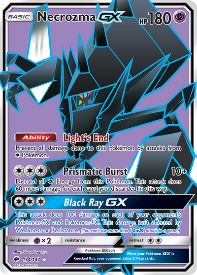 Necrozma GX (134/147) [Sun & Moon: Burning Shadows]