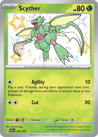 Scyther (095/091) [Scarlet & Violet: Paldean Fates]