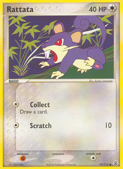 Rattata (77/112) [EX: FireRed & LeafGreen]