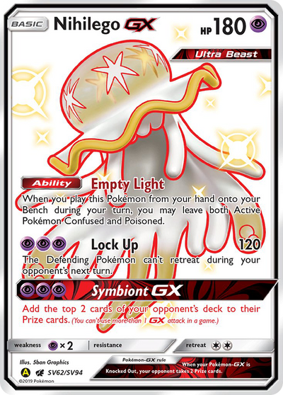 Nihilego GX (SV62/SV94) [Sun & Moon: Hidden Fates - Shiny Vault]