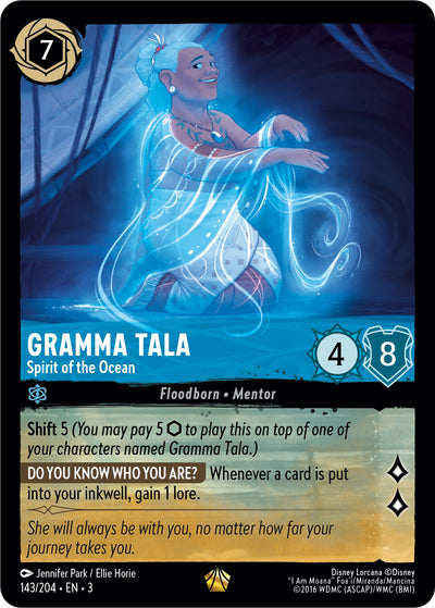 Gramma Tala - Spirit of the Ocean (143/204) [Into the Inklands]