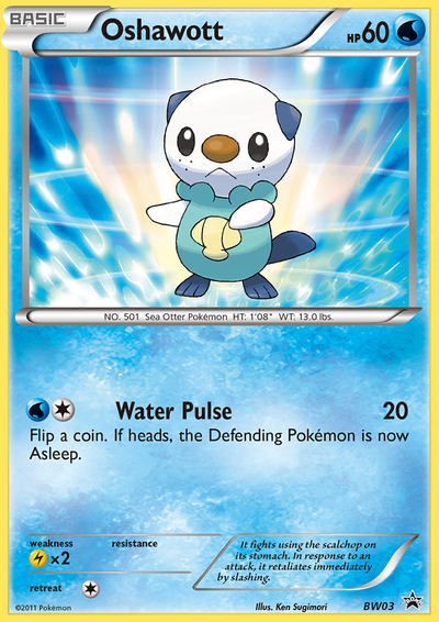 Oshawott (BW03) [Black & White: Black Star Promos]