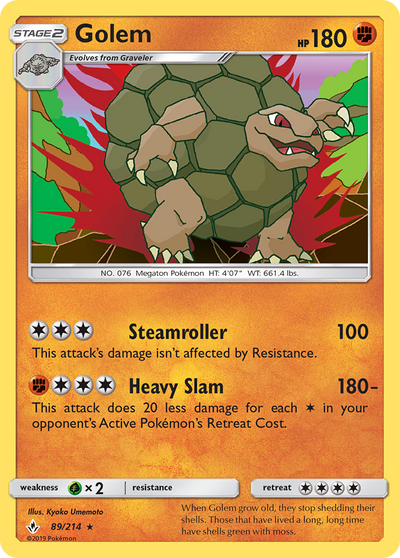 Golem (89/214) [Sun & Moon: Unbroken Bonds]