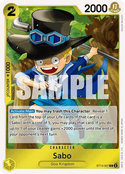 Sabo [Ultra Deck: The Three Brothers]