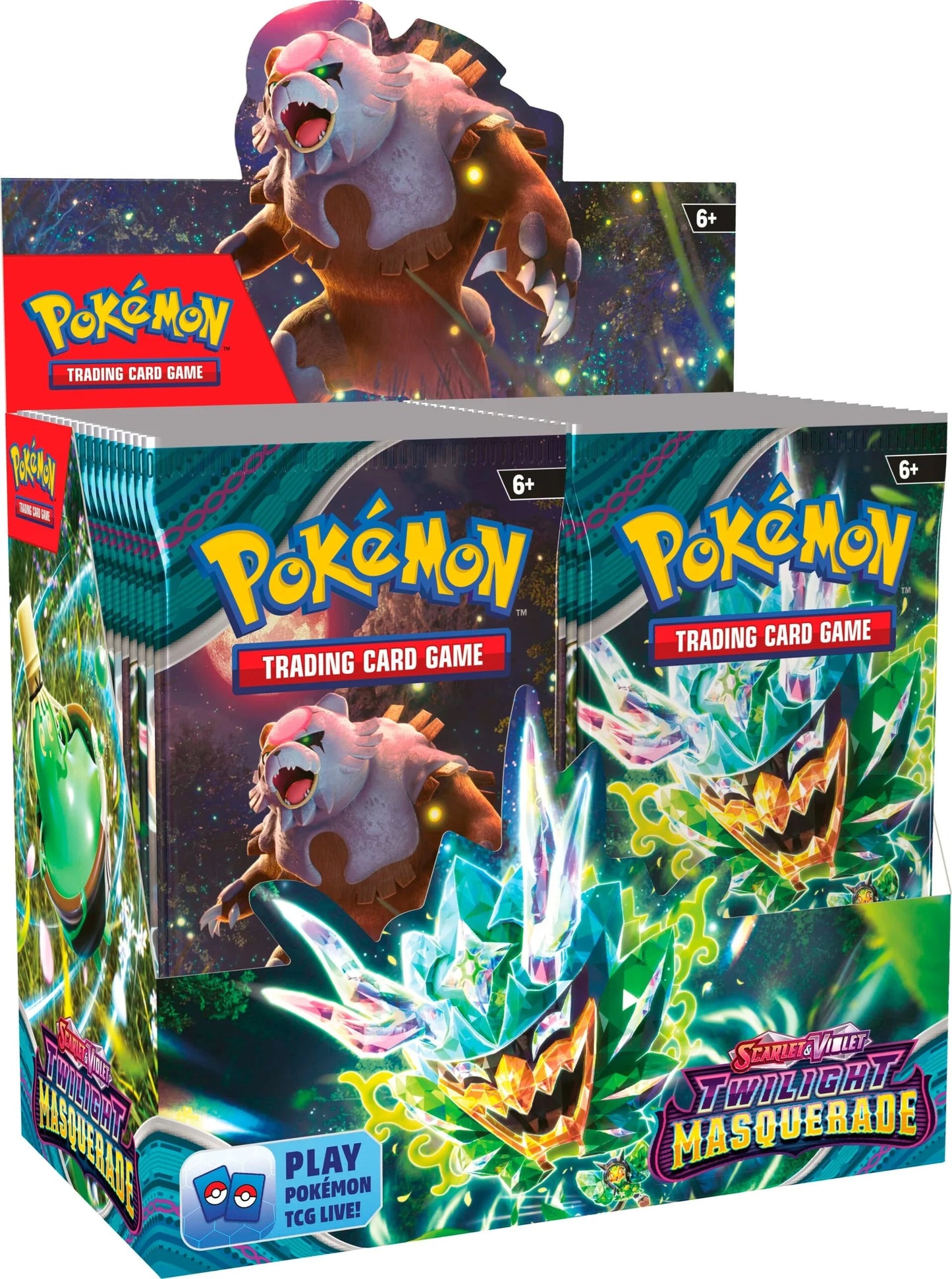 Pokemon Scarlet & Violet: Twilight Masquerade - Booster Box