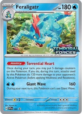 Feraligatr (089) [Scarlet & Violet: Black Star Promos]
