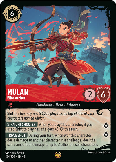 Mulan - Elite Archer (224/204) (244/204) [Ursula's Return]