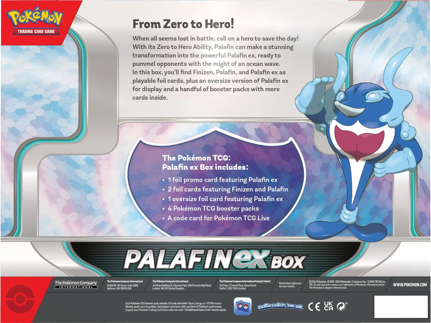 Pokemon Palafin ex Box