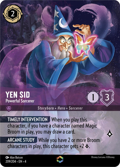 Yen Sid - Powerful Sorcerer (Enchanted) (209/204) [Ursula's Return]