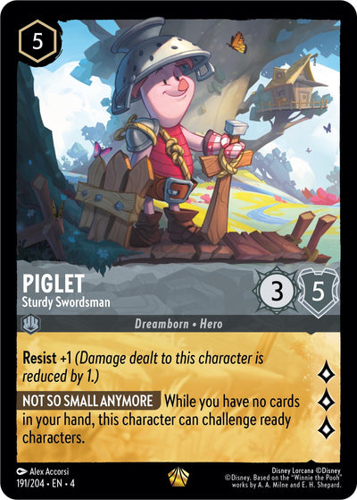 Piglet - Sturdy Swordsman (191/204) [Ursula's Return]