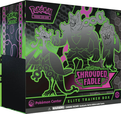 Pokemon Scarlet & Violet: Shrouded Fable - Elite Trainer Box (Pokemon Center Exclusive)