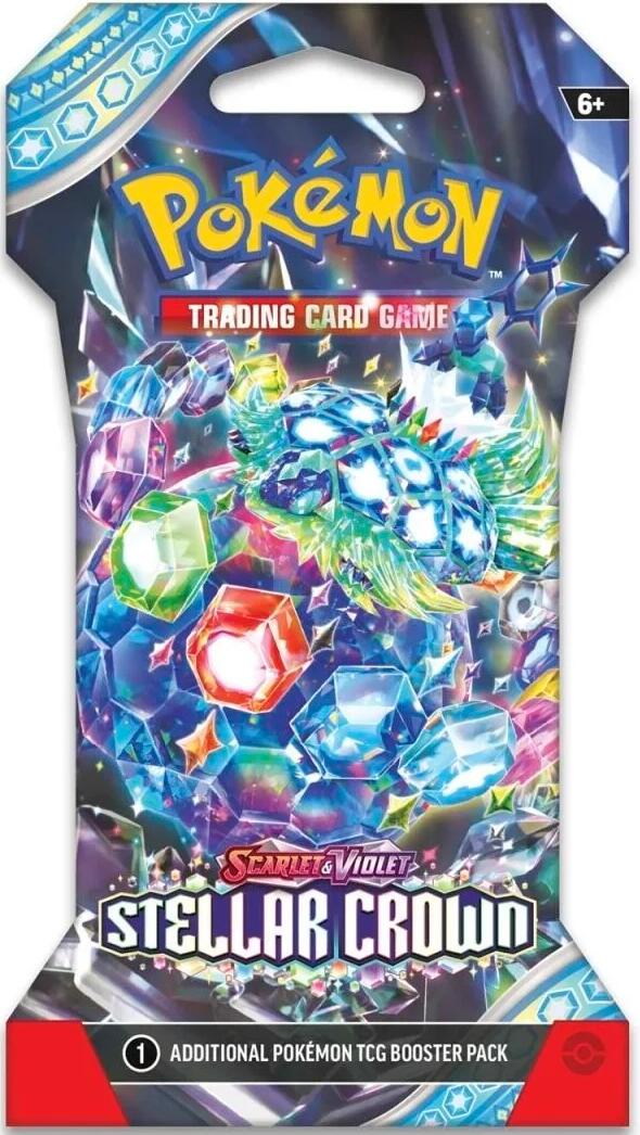 Pokemon Scarlet & Violet: Stellar Crown - Sleeved Booster Pack