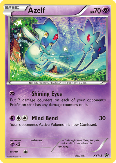 Azelf (XY142) [XY: Black Star Promos]