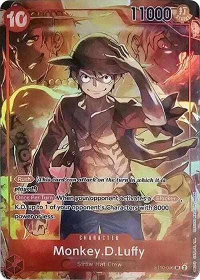 Monkey.D.Luffy (Treasure Booster Set) [One Piece Promotion Cards]