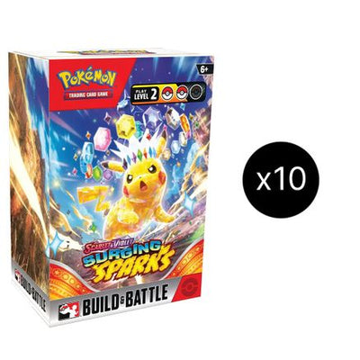 Pokemon Scarlet & Violet: Surging Sparks Build & Battle Box Display