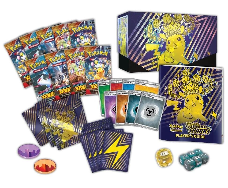 (Pre-Order) Pokemon Scarlet & Violet: Surging Sparks - Elite Trainer Box - Nov 8