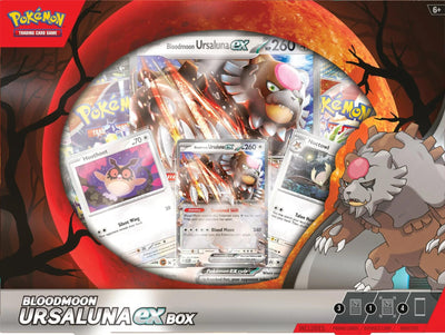 Pokemon Bloodmoon Ursaluna EX Box