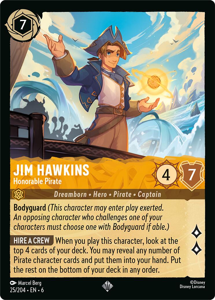 Jim Hawkins - Honorable Pirate (25/204) [Azurite Sea]