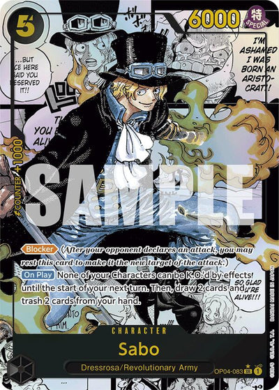 Sabo (Alternate Art) (Manga) [Premium Booster]