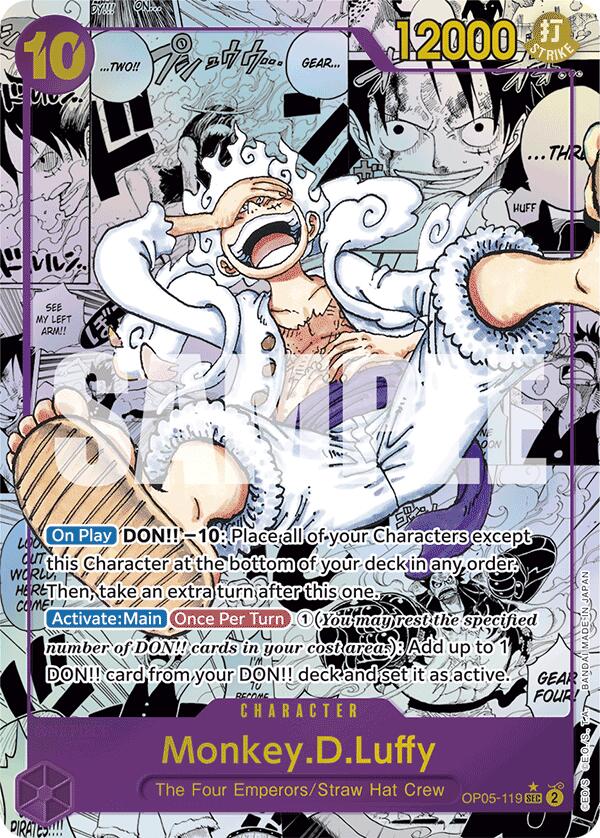 Monkey.D.Luffy (Alternate Art) (Manga) [Premium Booster]