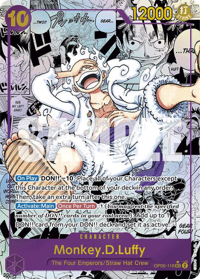 Monkey.D.Luffy (Alternate Art) (Manga) [Premium Booster]