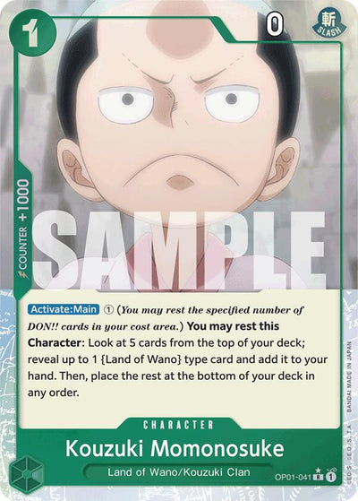 Kouzuki Momonosuke (Extended Art) [Premium Booster]