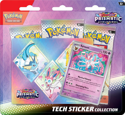 Pokemon Scarlet & Violet: Prismatic Evolutions Tech Sticker Collection (Sylveon)