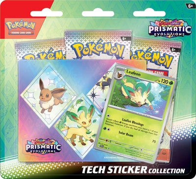 Pokemon Scarlet & Violet: Prismatic Evolutions Tech Sticker Collection (Leafeon)