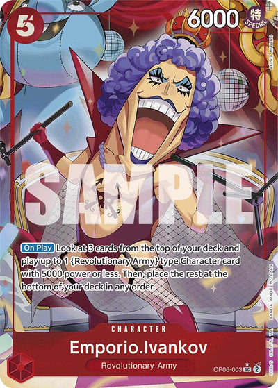 Emporio.Ivankov (Full Art) [Premium Booster]