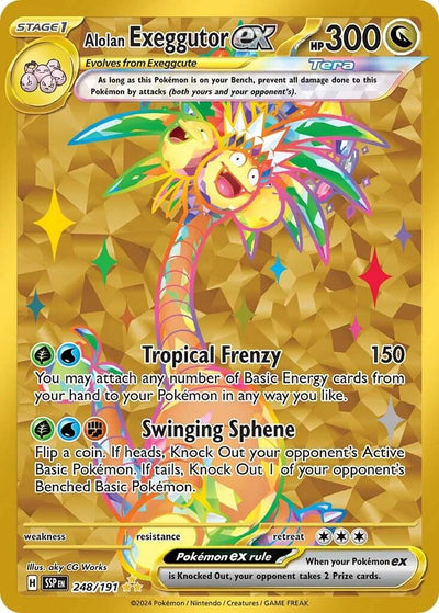 Alolan Exeggutor ex (248/191) [Scarlet & Violet: Surging Sparks]