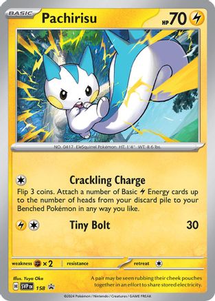 Pachirisu (158) [Scarlet & Violet: Black Star Promos]