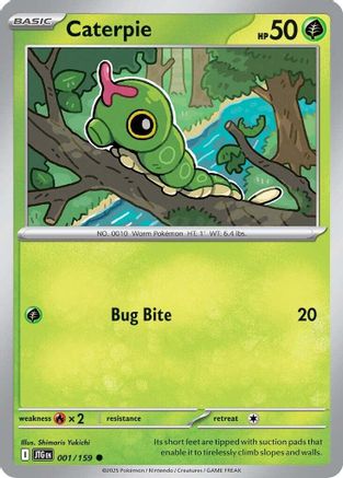 Caterpie (001/159) [Scarlet & Violet: Journey Together]
