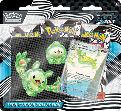 Pokemon Scarlet & Violet: Black Bolt - Tech Sticker Collection