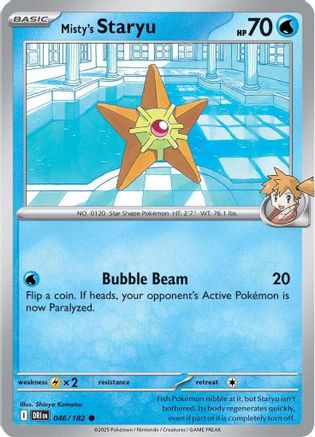 Misty's Staryu (046/180) [Scarlet & Violet: Destined Rivals]