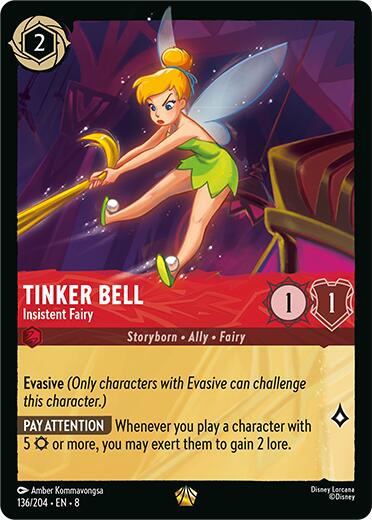 Tinkerbell - Insistent Fairy (136/204) [Reign of Jafar]