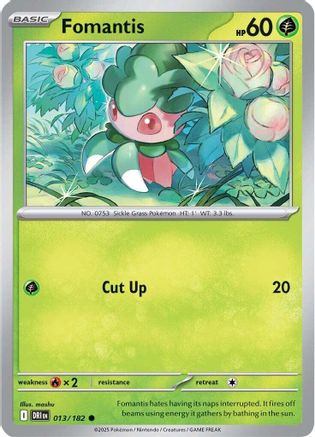 Fomantis (013/182) [Scarlet & Violet: Destined Rivals]