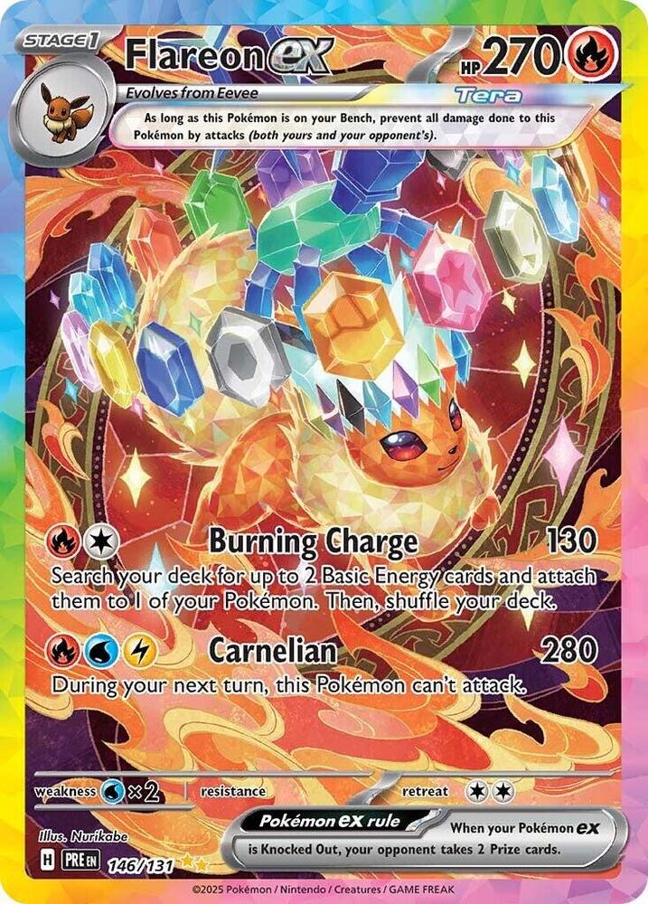 Flareon ex (146/131) [Scarlet & Violet: Prismatic Evolutions]