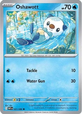 Oshawott (018/086) [Scarlet & Violet: White Flare]