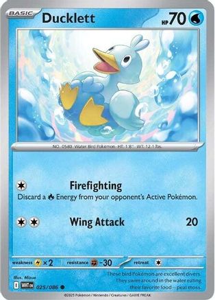 Ducklett (022/086) [Scarlet & Violet: White Flare]