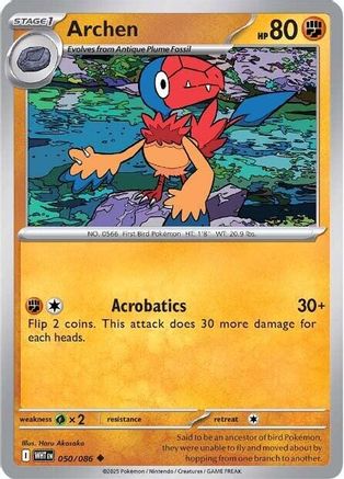 Archen (047/086) [Scarlet & Violet: White Flare]