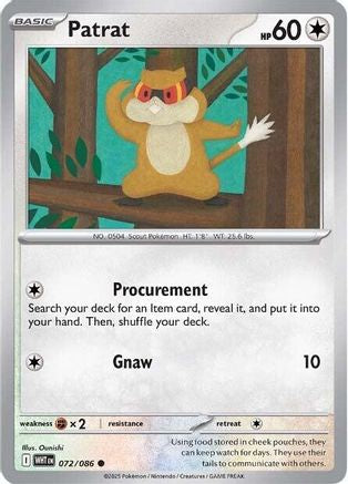 Patrat (070/086) [Scarlet & Violet: White Flare]