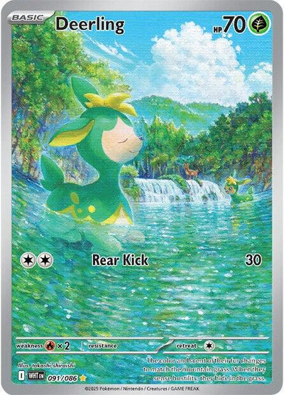 Deerling (091/086) [Scarlet & Violet: White Flare]