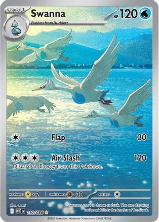 Swanna (107/086) [Scarlet & Violet: White Flare]