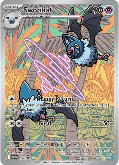 Swoobat (117/086) [Scarlet & Violet: White Flare]