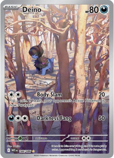 Deino (142/086) [Scarlet & Violet: White Flare]