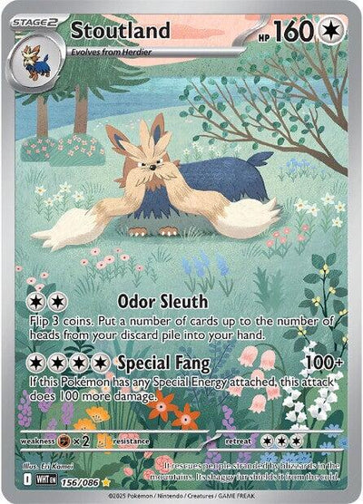 Stoutland (155/086) [Scarlet & Violet: White Flare]