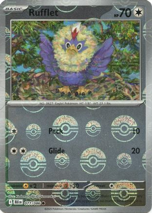 Rufflet (076/086) (Poke Ball Pattern) [Scarlet & Violet: White Flare]