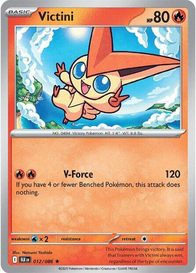 Victini (012/086) (Poke Ball Pattern) [Scarlet & Violet: Black Bolt]